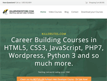 Tablet Screenshot of killervideostore.com
